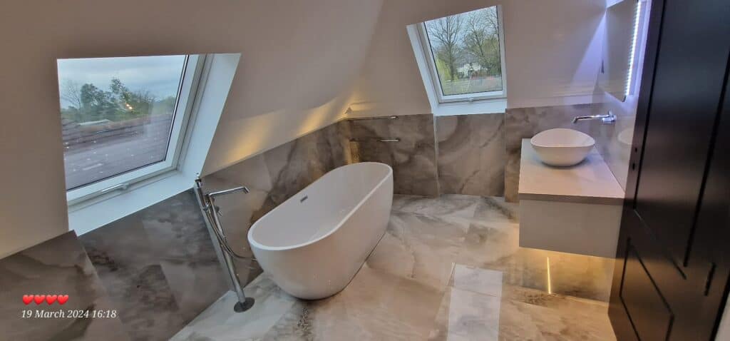 Bathroom lighting installation London — Pro D Electrical