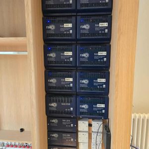 Rako lighting control system with multiple RAK modules